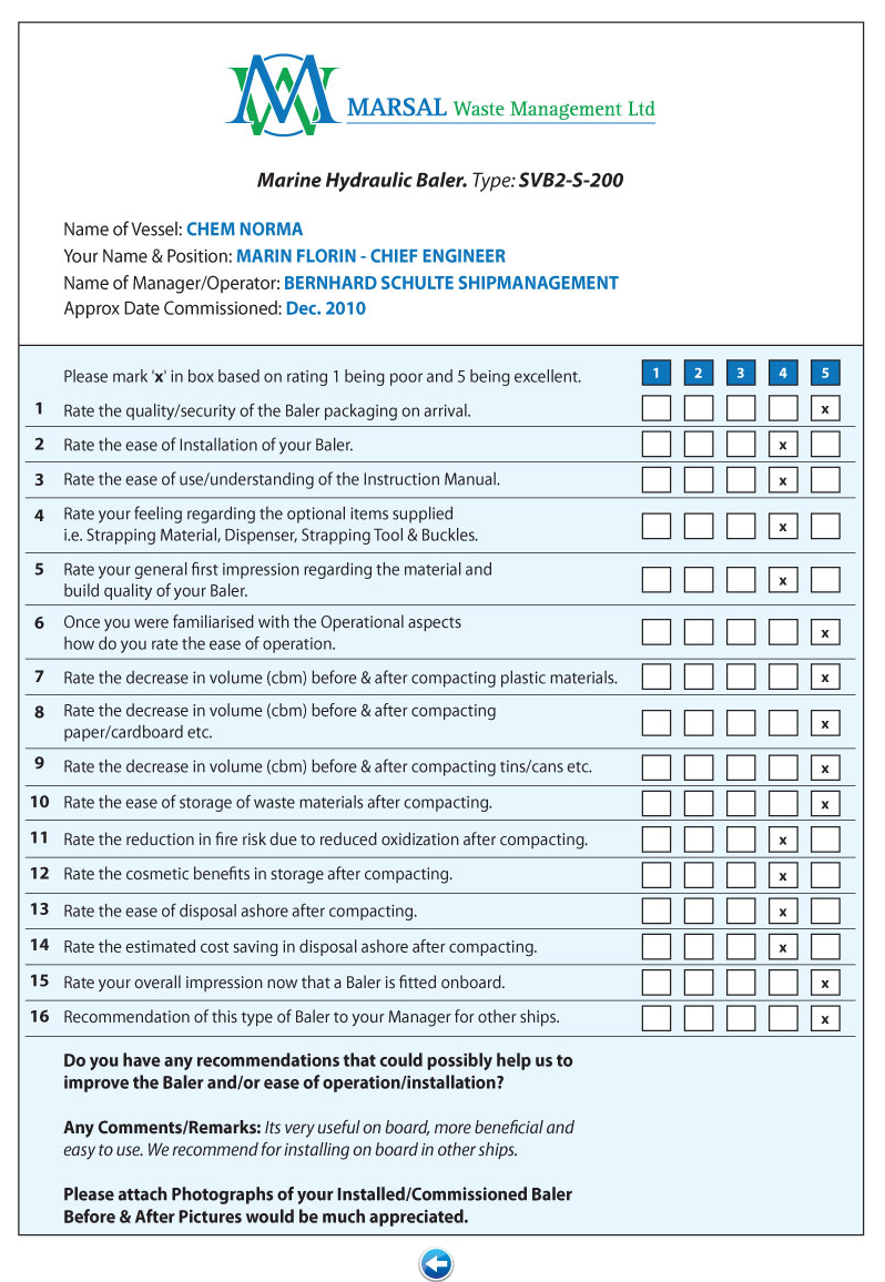 Chem Norma Testimonial
